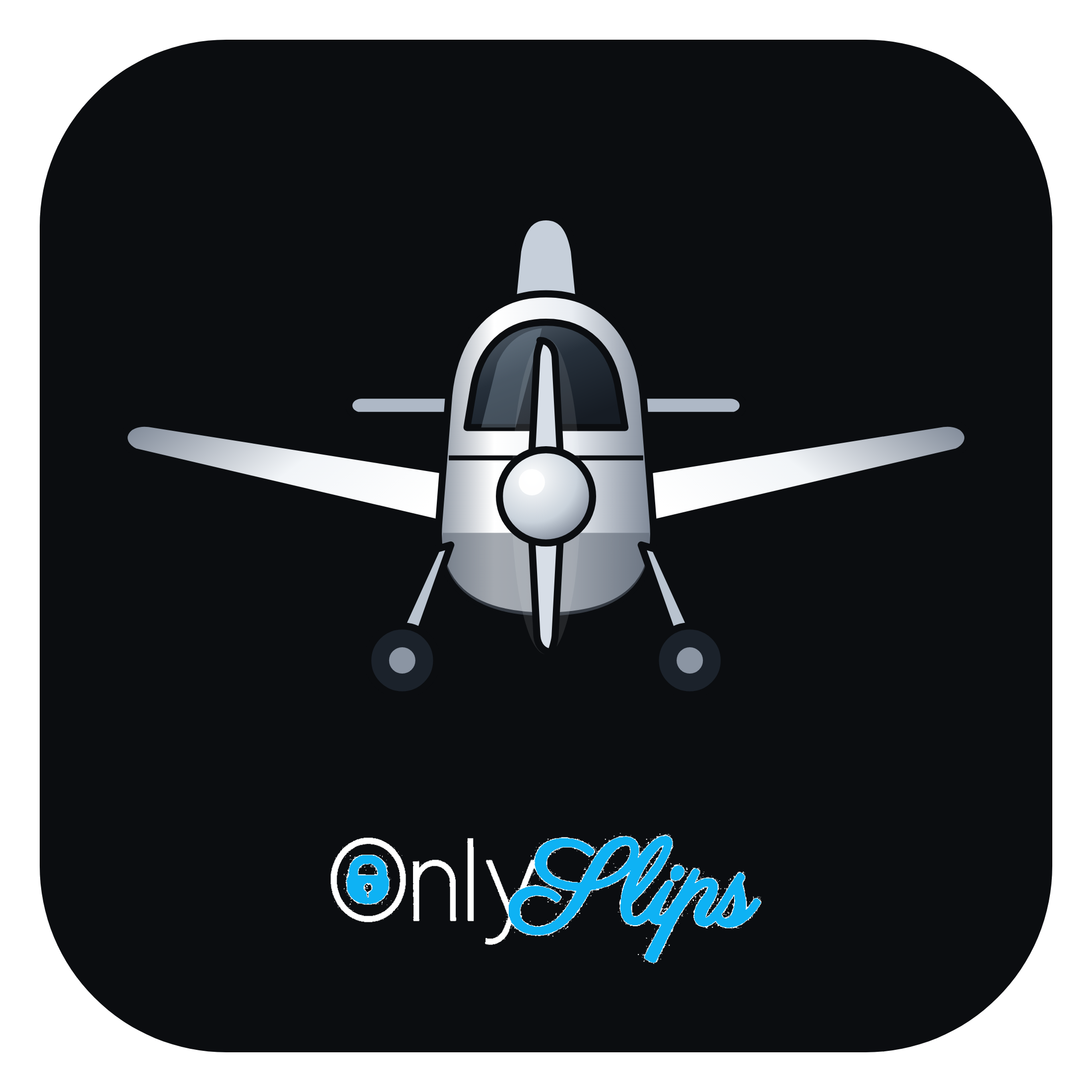 OnlySlips square sticker
